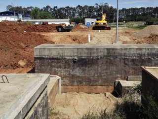 Execução de enchimento do 