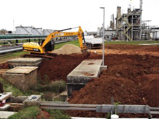 Execução de enchimento do 