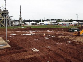 Execução de enchimento do 