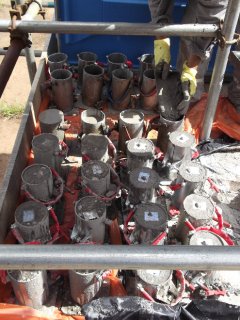 Execução de enchimento do 