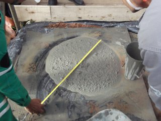 Execução de enchimento do 