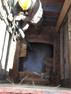 Execução de enchimento do 