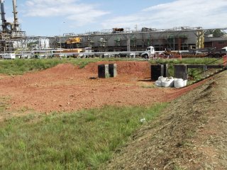 Execução de enchimento do 