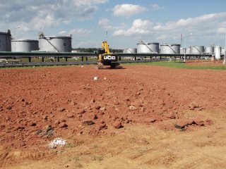 Execução de enchimento do 