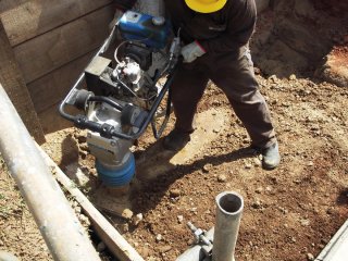 Execução de enchimento do 