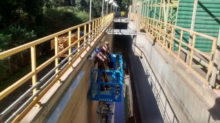 Adequação das grades do piso da Torre de Resfriamento - UTE 