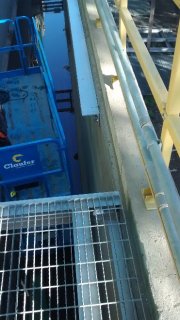 Adequação das grades do piso da Torre de Resfriamento - UTE 