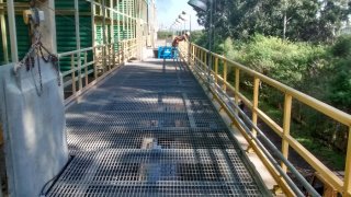 Adequação das grades do piso da Torre de Resfriamento - UTE 