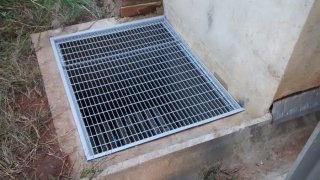 Adequação das grades do piso da Torre de Resfriamento - UTE 