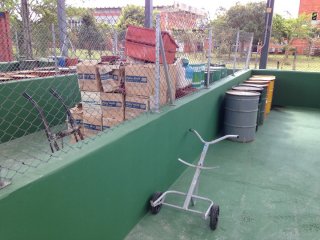 Obra Civil Central de resíduos e área de armazenamento de inflamáveis - UTE    